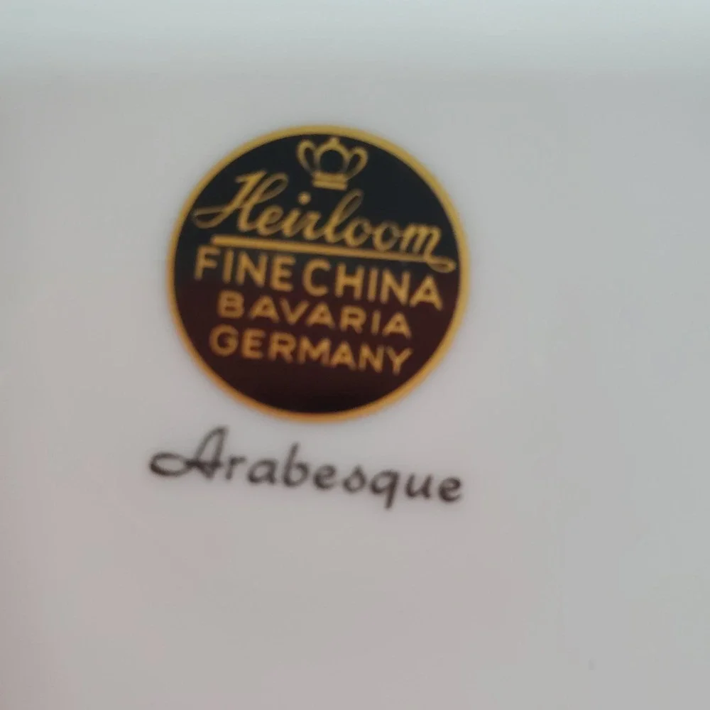 Heirloom fine china